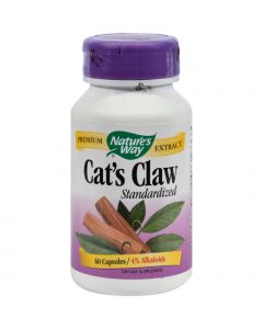 Nature's Way Cats Claw Standardized - 60 Capsules