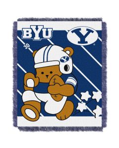 The Northwest Company BYU  College Baby 36x46 Triple Woven Jacquard Throw - Fullback Series