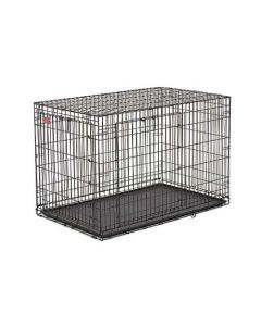 Midwest Life Stage A.C.E. Double Door Dog Crate Black 24.50" x 17.50" x 19.60"