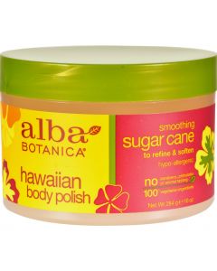 Alba Botanica Hawaiian Body Polish Sugar Cane - 10 oz