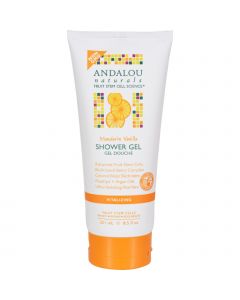 Andalou Naturals Shower Gel - Mandarin Vanilla Vitalizing - 8.5 fl oz