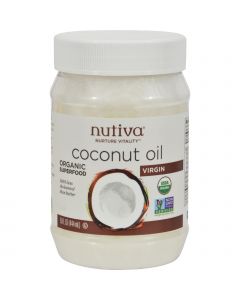 Nutiva Virgin Coconut Oil Organic - 15 fl oz