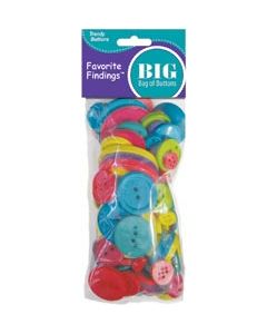 Blumenthal Lansing Favorite Findings Big Bag Of Buttons-Carnival 3.5oz