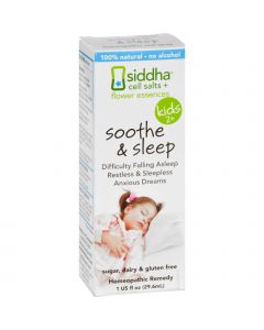 Siddha Flower Essences Soothe and Sleep - Kids - Age Two Plus - 1 fl oz