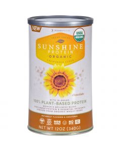 Sunshine Protein - Organic - Plant-Based - Chocolate - 12 oz