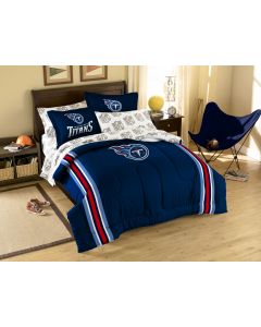 The Northwest Company Titans Full Bed in a Bag Set (NFL) - Titans Full Bed in a Bag Set (NFL)