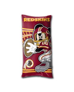 The Northwest Company Redskins 18"x36" Mickey Juvenile Folded Body Pillow (NFL) - Redskins 18"x36" Mickey Juvenile Folded Body Pillow (NFL)