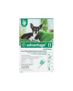 Advantage Flea Control for Dogs and Puppies Under 10 lbs 4 Month Supply
