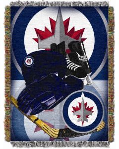 The Northwest Company Winnipeg Jets  "Home Ice Advantage" 48x60 Tapestry Throw