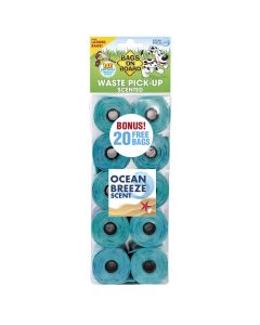 Bags on Board Scented Waste Pick-Up Refill Bags 140 count Teal
