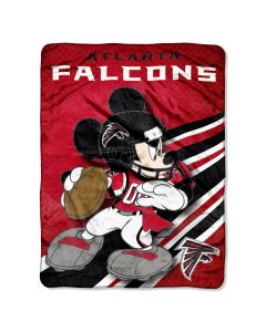 The Northwest Company Falcons 46"x60" Mickey Micro Raschel Throw (NFL) - Falcons 46"x60" Mickey Micro Raschel Throw (NFL)