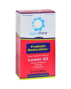 Aqua Flora Probiotic Restoration - 2 fl oz