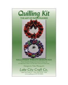 Lake City Craft Quilling Kit-Halloween Wreaths