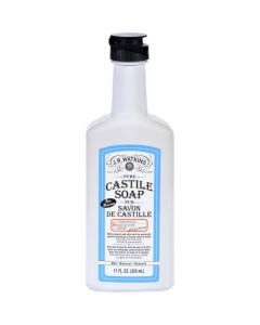 J.R. Watkins Hand Soap - Castile - Liquid - Peppermint - 11 oz