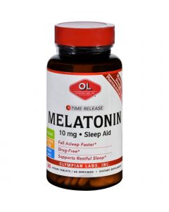 Olympian Labs Melatonin - 10 mg - 100 Vegetarian Tablets