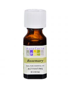 Aura Cacia Pure Essential Oil Rosemary - 0.5 fl oz