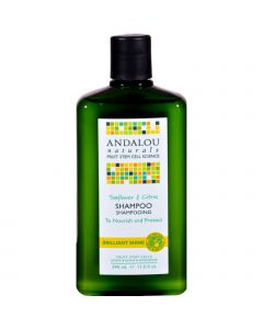 Andalou Naturals Brilliant Shine Shampoo Sunflower and Citrus - 11.5 fl oz