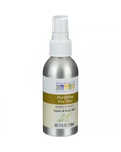 Aura Cacia Aroma Mist - Purifying Tea Tree - 4 oz