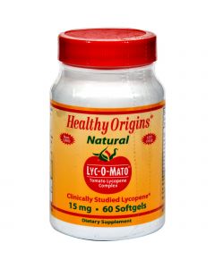 Healthy Origins Lyc-O-Mato - 15 mg - 60 Softgels