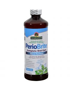 Nature's Answer PerioWash Mouthwash Alcohol-Free Winter Mint - 16 fl oz