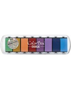 Clearsnap ColorBox Fluid Chalk Ink Pad 8 Colors-Primary Pastel