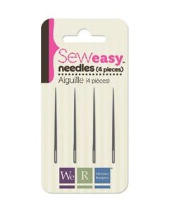 We R Memory Keepers Sew Easy Needles 4/Pkg-1.75"