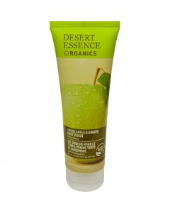 Desert Essence Body Wash Green Apple and Ginger - 8 fl oz