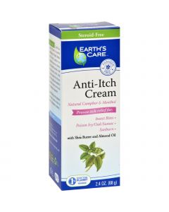 Earth's Care Anti-Itch Cream - 2.4 oz