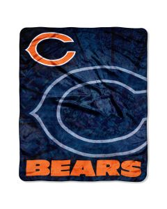 The Northwest Company BEARS "Roll Out" 50"x60" Raschel Throw (NFL) - BEARS "Roll Out" 50"x60" Raschel Throw (NFL)