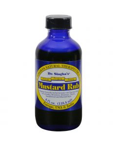 Dr. Singha's Mustard Bath Dr. Singha's Mustard Rub - 4 fl oz