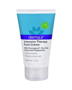 Derma E Intensive Therapy Foot Creme - 4 oz