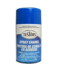 Testors Spray Enamel 3oz-Gloss Bright Blue