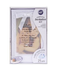 Wilton Invitation Kit Makes 25-The Two Of Us