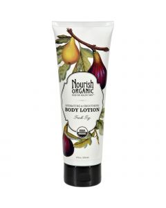 Nourish Organic Body Lotion - Fresh Fig - 8 fl oz