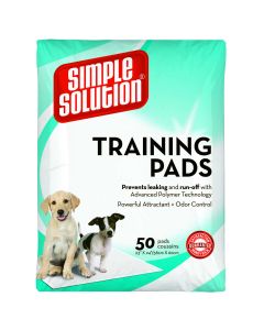 Simple Solution Training Pads 50 count Large 23" x 24" x 0.1"