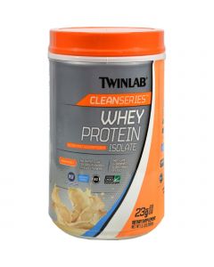 Twinlab Cleanseries Whey Protein Isolate - Vanilla - 1.5 lb