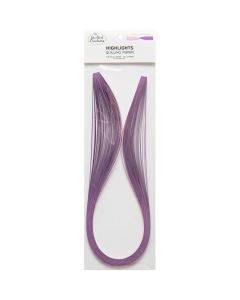 Quilled Creations Quilling Paper Highlights .125" 50/Pkg-Pink & Purple