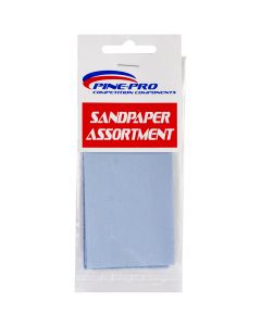 Pinepro Pine Car Derby Sandpaper Assortment-2"X4.5"
