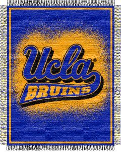 The Northwest Company UCLA "Focus" 48"x60" Triple Woven Jacquard Throw (College) - UCLA "Focus" 48"x60" Triple Woven Jacquard Throw (College)