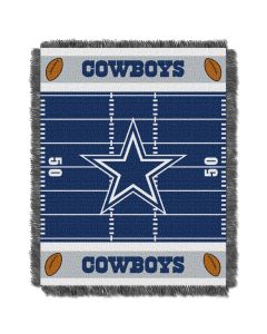 The Northwest Company Cowboys  Baby 36x46 Triple Woven Jacquard Throw - Field Series
