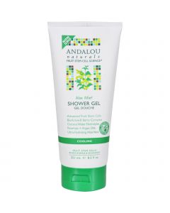 Andalou Naturals Shower Gel - Aloe Mint Cooling - 8.5 fl oz