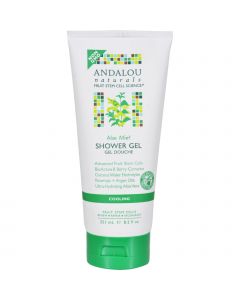 Andalou Naturals Shower Gel - Aloe Mint Cooling - 8.5 fl oz