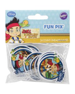 Wilton Fun Pix-Jake And The Never Land Pirates 24/Pkg