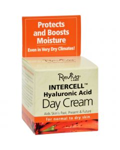 Reviva Labs Intercell Day Cream with Hyaluronic Acid - 1.5 oz