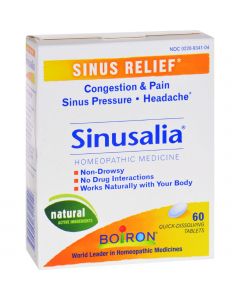 Boiron Sinusalia Sinus Pain - 60 Tablets