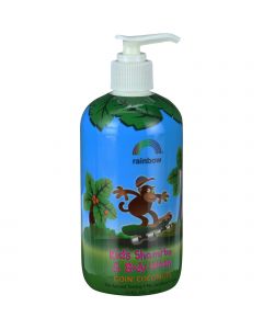 Rainbow Research Kids Shampoo and Body Wash - Goin Coconuts - 12 oz