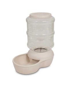 Petmate Le Bistro Feeder Extra Large Bleached Linen 10.3" x 17.2" x 17.9"