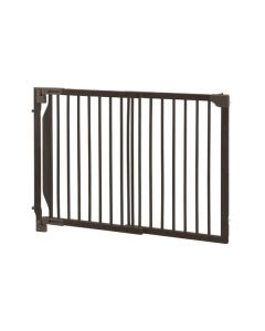 Richell Expandable Walk-Thru Pet Gate Bamboo 31.5" - 47.2" x 2" x 32.3"