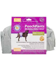 PoochPad PoochPants Reusable Male Wrap-X-Large 29" To 35"-