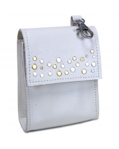 Worldwise Loved Ones Studded Clip On Waste Bag Dispenser W/Pocket-Natural